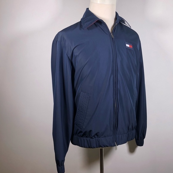 TOMMY Hilfiger Zip Up Windbreaker Jacket - Picture 11 of 16